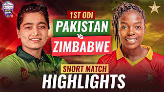 Short Highlights | Pakistan Women vs Zimbabwe Women | Match 01 | ODI Series 2026 | M9H1K