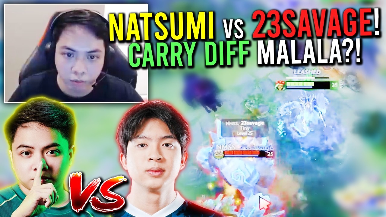 "NATSUMI vs 23SAVAGE! CARRY DIFF MALALA?!"๐ฅ๐คฃ (FEAT. SKEM!)