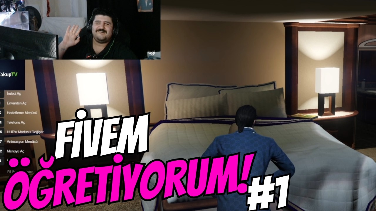 YAKUP TV ’YE FİVEM ÖĞRETİYORUM 😂 - Olaylı GTA 5 Yayını
