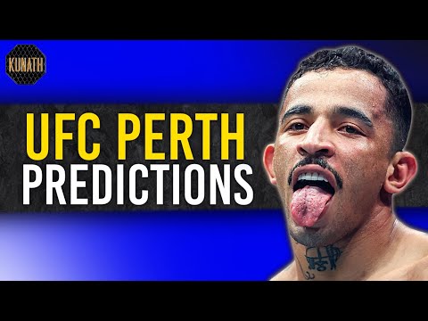 UFC PERTH PREDICTIONS | UFC PERTH FULL CARD BREAKDOWN
