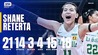 Reterta UNLEASHES 21 PTS ЁЯП╣ for DLSU vs NU | UAAP SEASON 88 WOMENтАЩS VOLLEYBALL ROUND 2 | HIGHLIGHTS