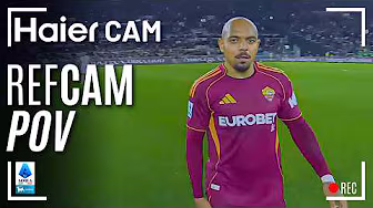 HAIER CAM | REF CAM POV: You Are The Referee in Roma-Pisa | Serie A 2025/26
