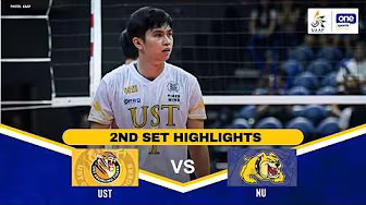 UST vs NU | SET 2 HIGHLIGHTS | UAAP SEASON 88 MEN’S VOLLEYBALL | APR 25, 2026