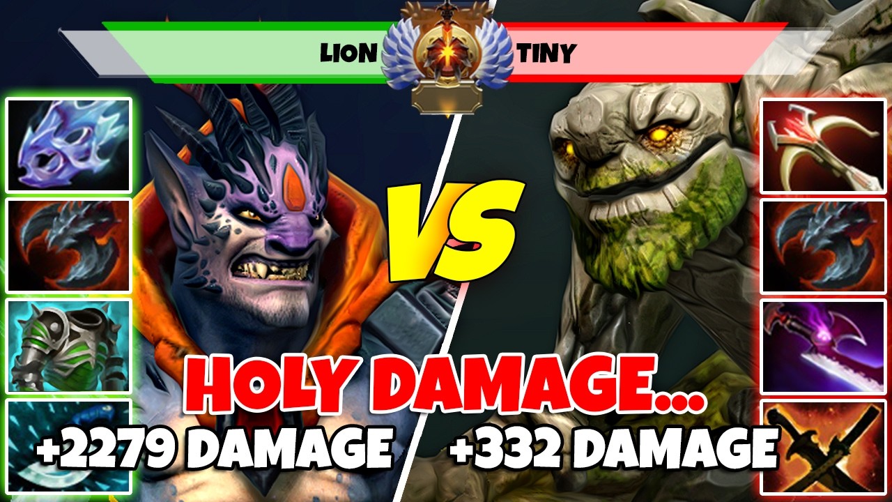 LION (Mid) vs TINY (Carry) - Epic Battle Of Immortal Rank Dota 2 Players - Z Dota 2