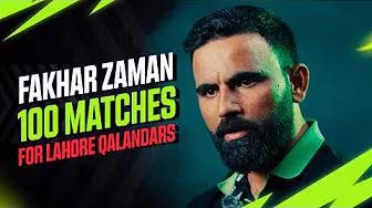 Fakhar Zaman on completing 100 matches for LQ | Lahore Qalandars | HBL PSL | Interview