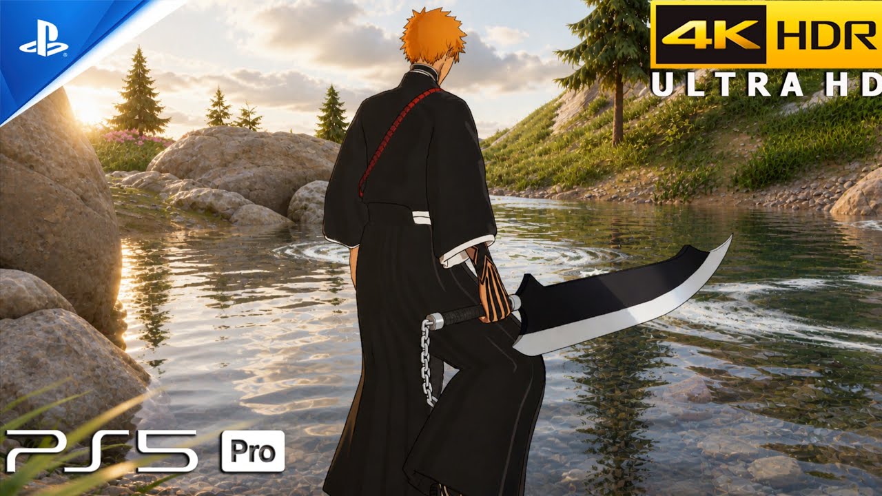 Fortnite (PS5 Pro) 4K 120FPS HDR Gameplay | Skin Ichigo Kurosaki (Bleach) background