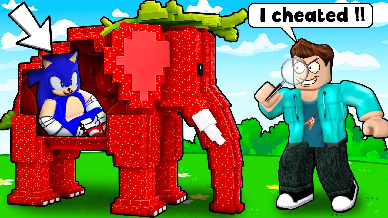 I SECRETLY CHEATED ON BRAINROT HIDE AND SEEK IN ROBLOX !!