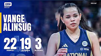 Alinsug LEADS NU 🐶 with 22 PTS vs DLSU | UAAP SEASON 88 WOMEN’S VOLLEYBALL ROUND 2 | HIGHLIGHTS