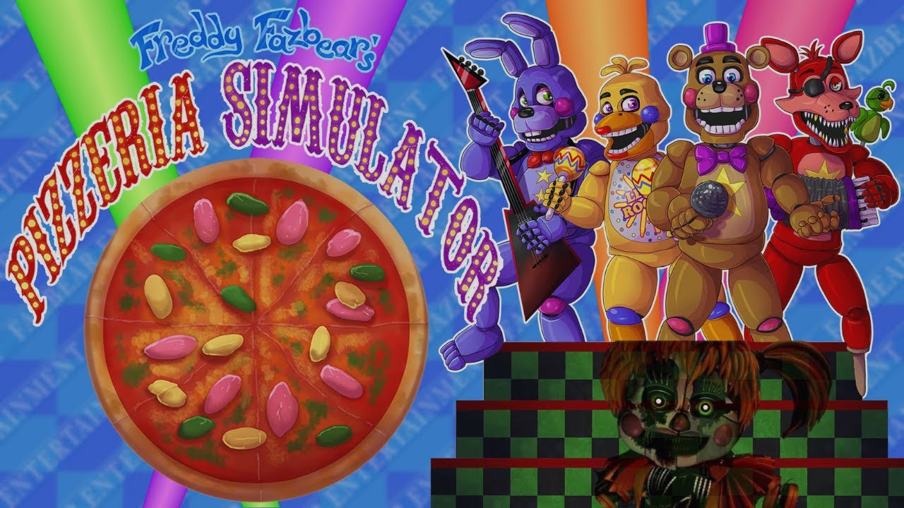Beating Five Nights at Freddy's | Pizzeria Simulator background