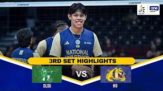 DLSU vs NU | SET 3 HIGHLIGHTS | UAAP SEASON 88 MEN’S VOLLEYBALL | APR 19, 2026