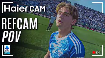 HAIER CAM | REF CAM POV: You Are The Referee in Como-Napoli | Serie A 2025/26