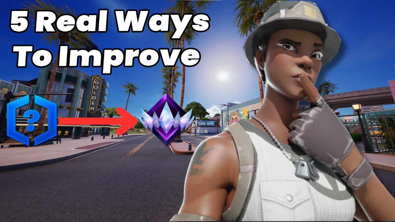 How I ACTUALLY Got Better at Fortnite (5 Real Tips)