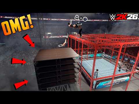 WWE 2K26 Extreme Moments That BROKE the Game! (pure chaos)