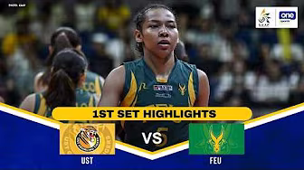 UST vs FEU | SET 1 HIGHLIGHTS | UAAP SEASON 88 WOMEN’S VOLLEYBALL | APR 25, 2026