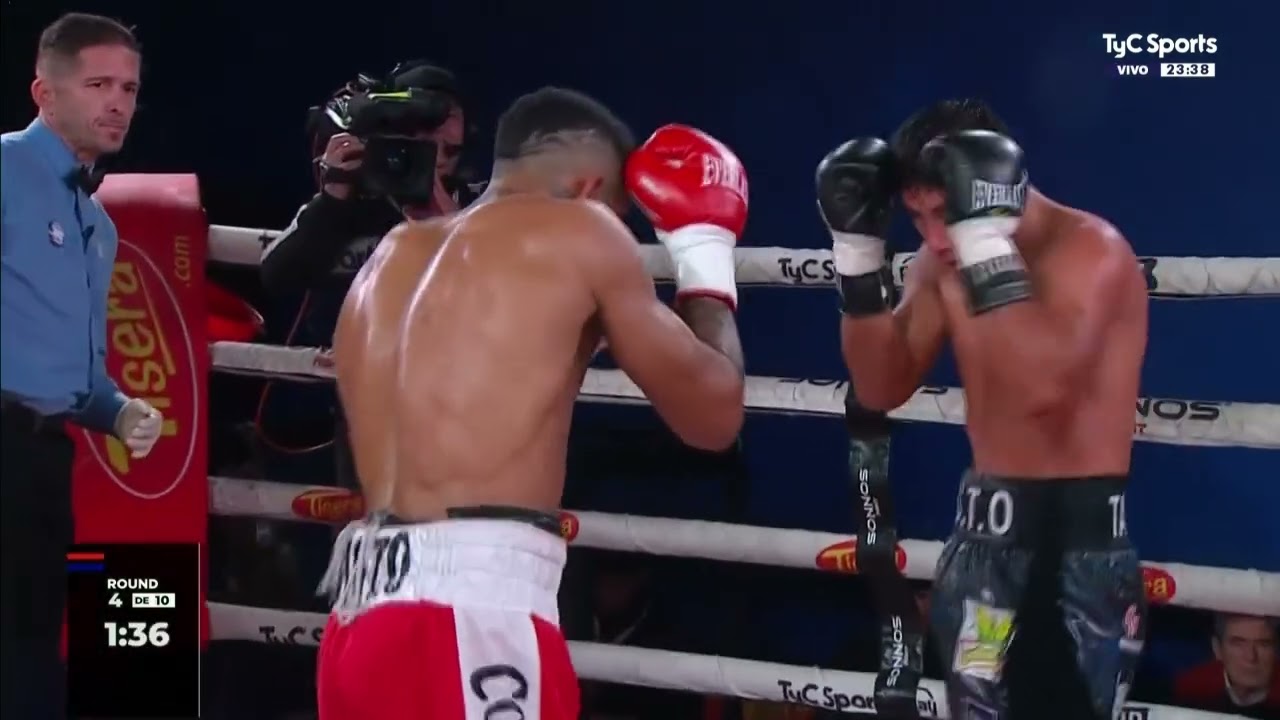 Javier Cardozo vs. Angel Talavera Carrillo - Boxeo de Primera - TyC Sports