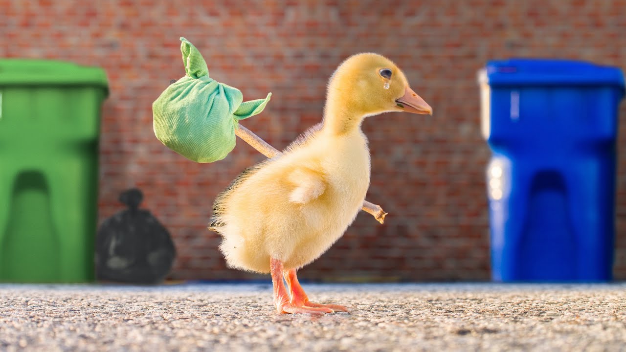 The Runaway Duckling background