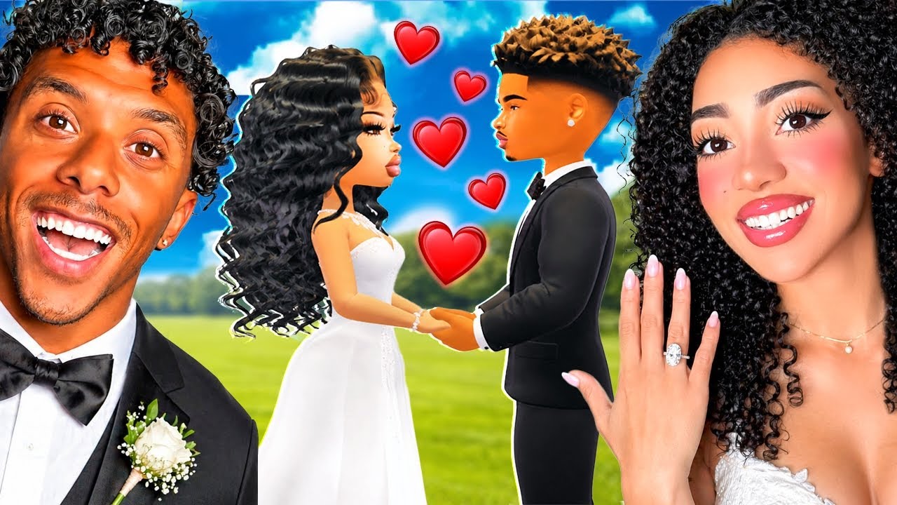 Getting MARRIED To My REALISTIC BOYFRIEND in LIFETOGETHER RP! 😱💍