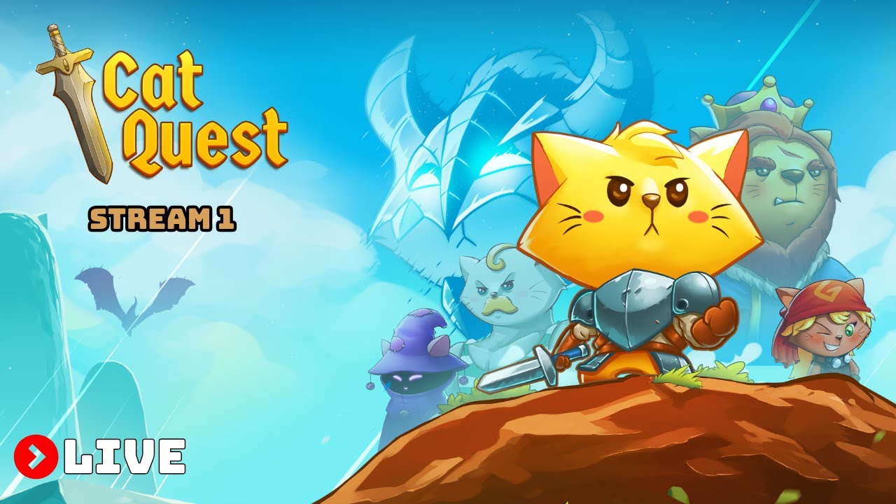 Cat Quest (LIVE Gameplay) - Stream 1