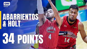 Abarrientos, Holt CONTRIBUTES 34 PTS for Ginebra | PBA SEASON 50 COMMISSIONER’S CUP | HIGHLIGHTS