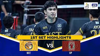 UP vs UST | SET 1 HIGHLIGHTS | UAAP SEASON 88 MEN’S VOLLEYBALL | APR 19, 2026