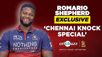 Chennai knock one of my most remarkable moments: Romario Shepherd