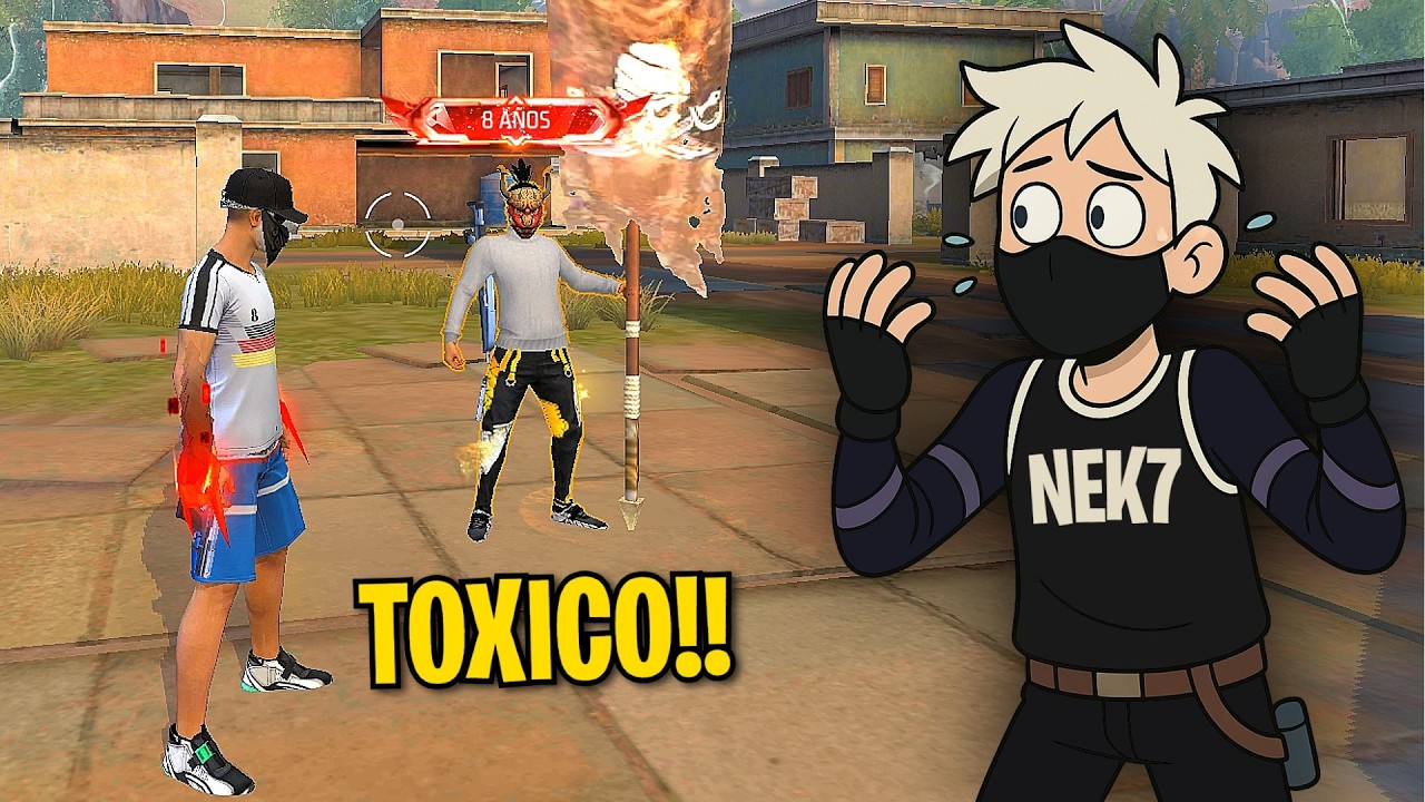 SAKURA TOXICO ME TIRA EMOTES Y LO TERMINO HUMILLANDO π€£ FREE FIRE