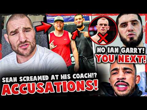 Sean Strickland ACCUSED of SCREAMING at his COACH over Khamzat! Islam Makhachev vs Carlos Prates!?