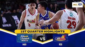 RAIN OR SHINE vs MAGNOLIA | 1ST QUARTER HIGHLIGHTS | PBA SEASON 50 COMMISSIONER’S CUP