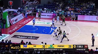 TNT vs PHOENIX | 2ND QUARTER HIGHLIGHTS | PBA SEASON 50 COMMISSIONER’S CUP