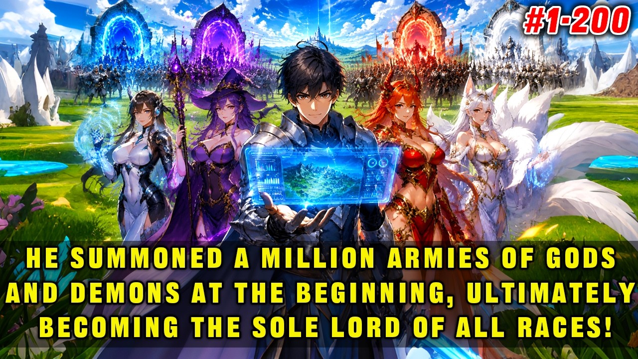 🔥He At the Beginning Summoned a Million Gods and Demons Armies, Becoming the Only Lord of All Races!