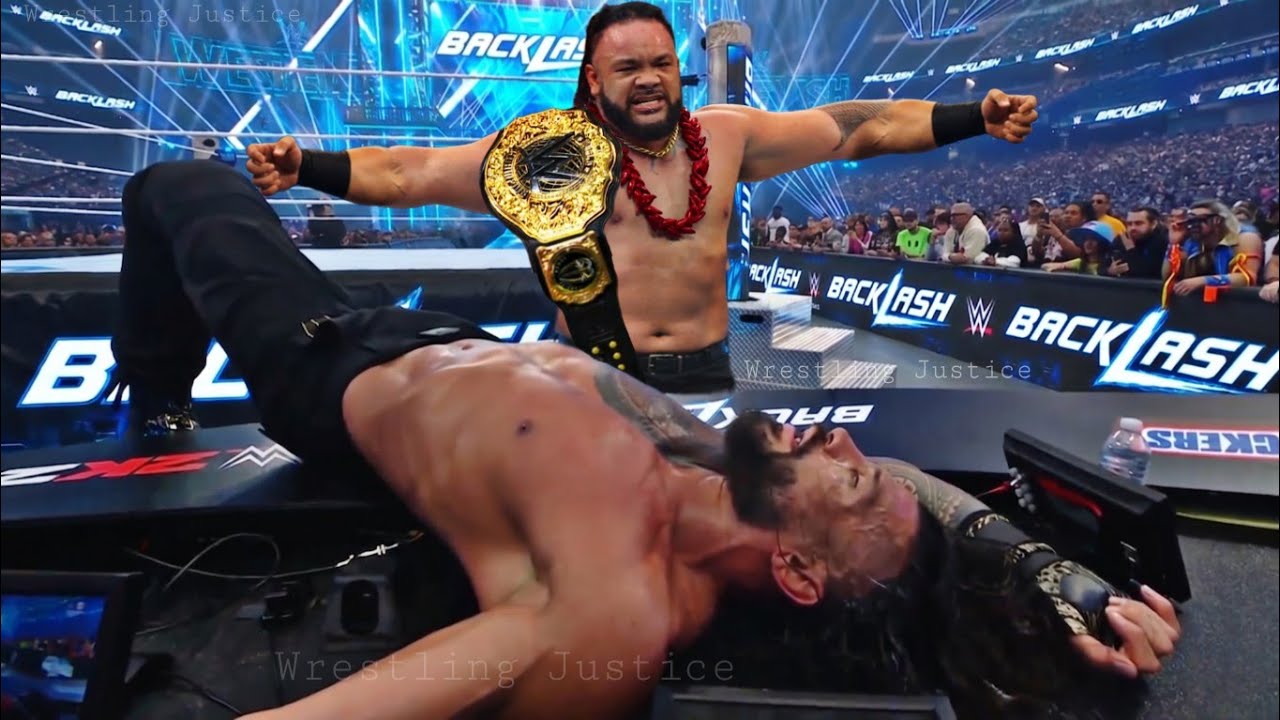 WWE 6 May 2026 Roman Reigns Vs Jacob Fatu World Heavyweight Championship Match WWE BackLash 2026