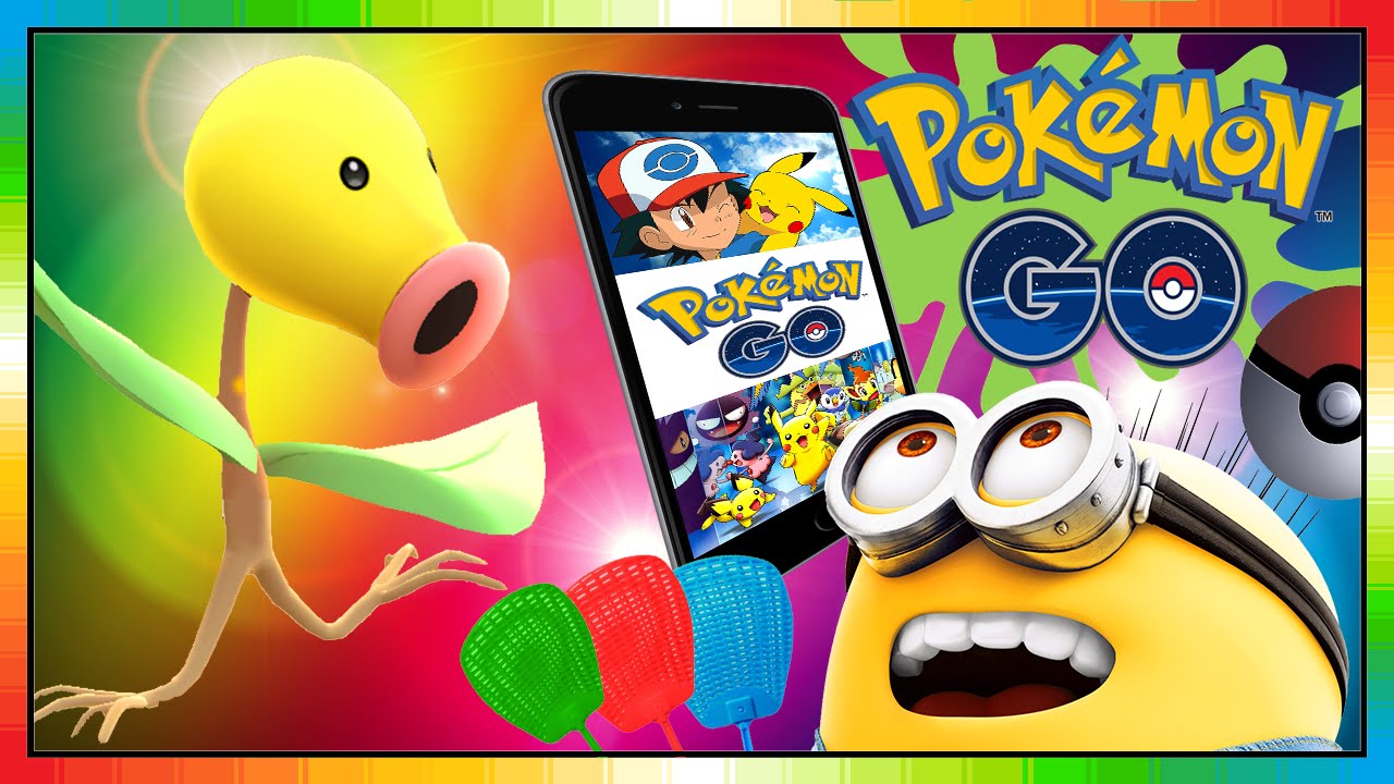 Pokemon go play - Knofensa - Bellsprout - Chétiflor background