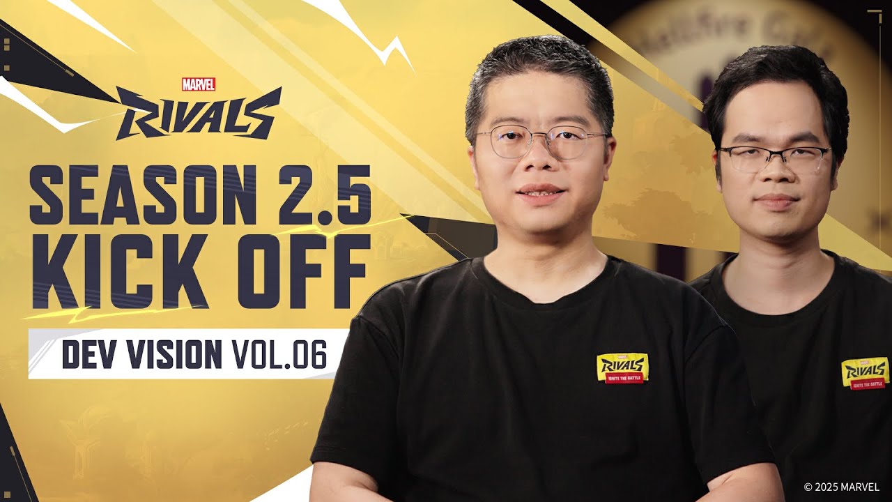 Marvel Rivals: Season 2.5 Kick Off! // Dev Vision Vol. 06 background