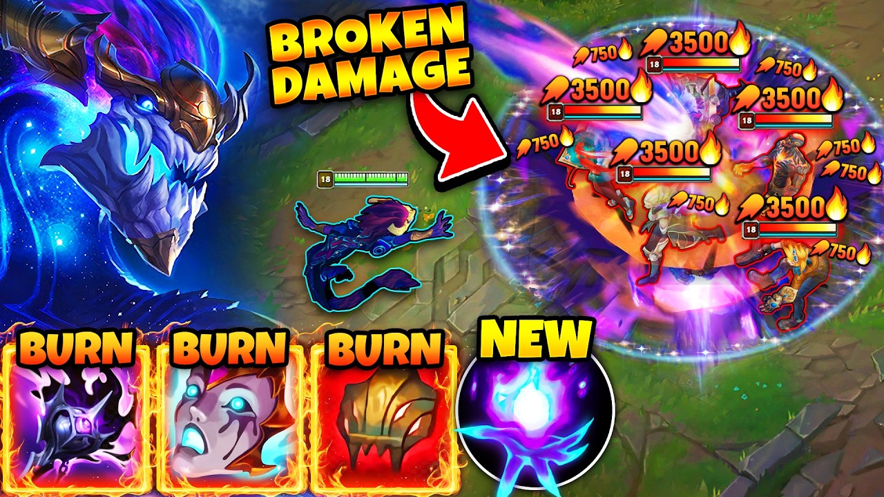 RIOT JUST BROKE AURELION SOL WITH THIS NEW BURN RUNE (PENTA-BURN)