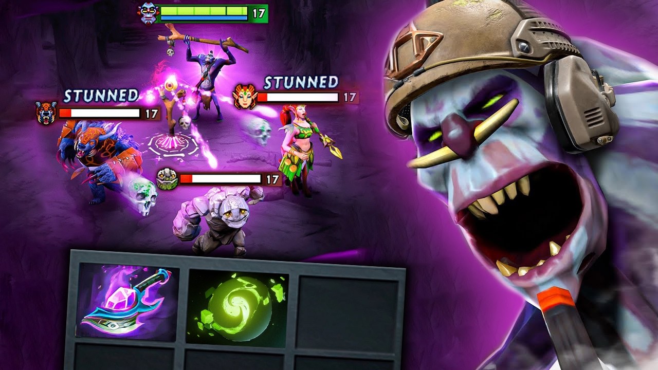 Machine Gun 35Kills Witch Doctor🔥🔥🔥Aracen Bilnk + Refresher | Dota 2