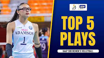 TOP 5 PLAYS | UAAP SEASON 88 WOMEN’S VOLLEYBALL TOURNAMENT | APRIL 15, 2026