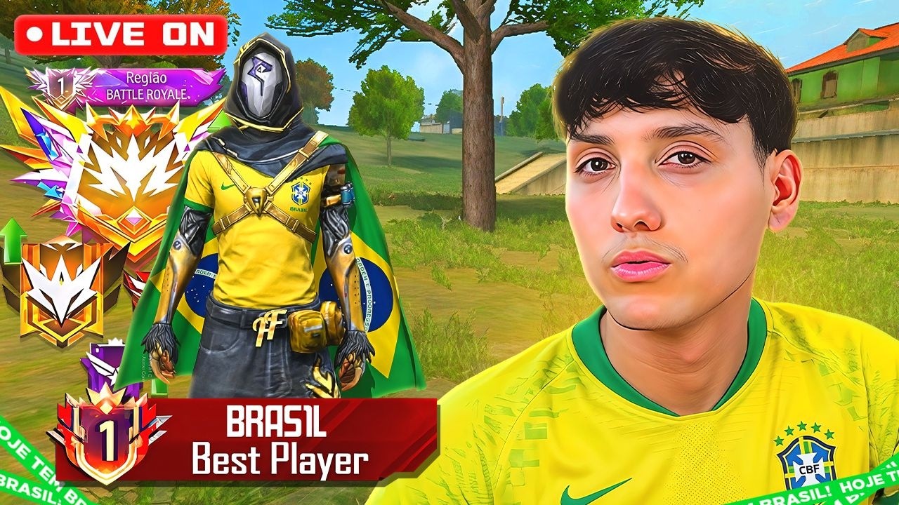 🔴 LIVE! - NOVA TEMPORADA NA RANKEADA - DIA DE PEGAR MESTRE ! 🔥FREE FIRE AO VIVO ONEXT 👻