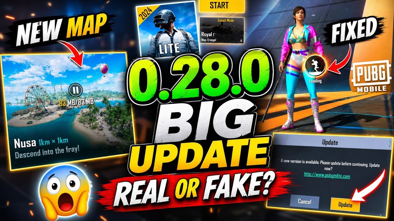 Pubg lite 0.28.0 New update | Pubg Lite New Update Release Date | New Update in Pubg Lite | Update
