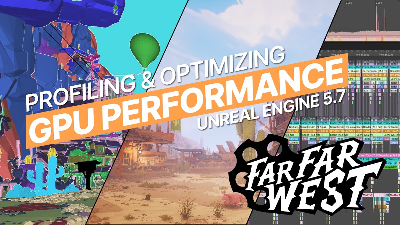 Optimizing GPU Performance for “Far Far West” (UE5 Indie Game)