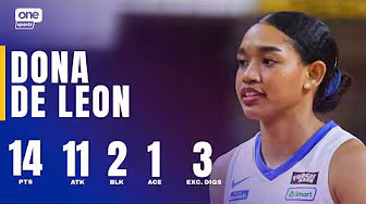Dona De Leon DROPS 14 PTS to DRIVE Ateneo PAST UE | UAAP SEASON 88 WOMEN’S VOLLEYBALL | HIGHLIGHTS