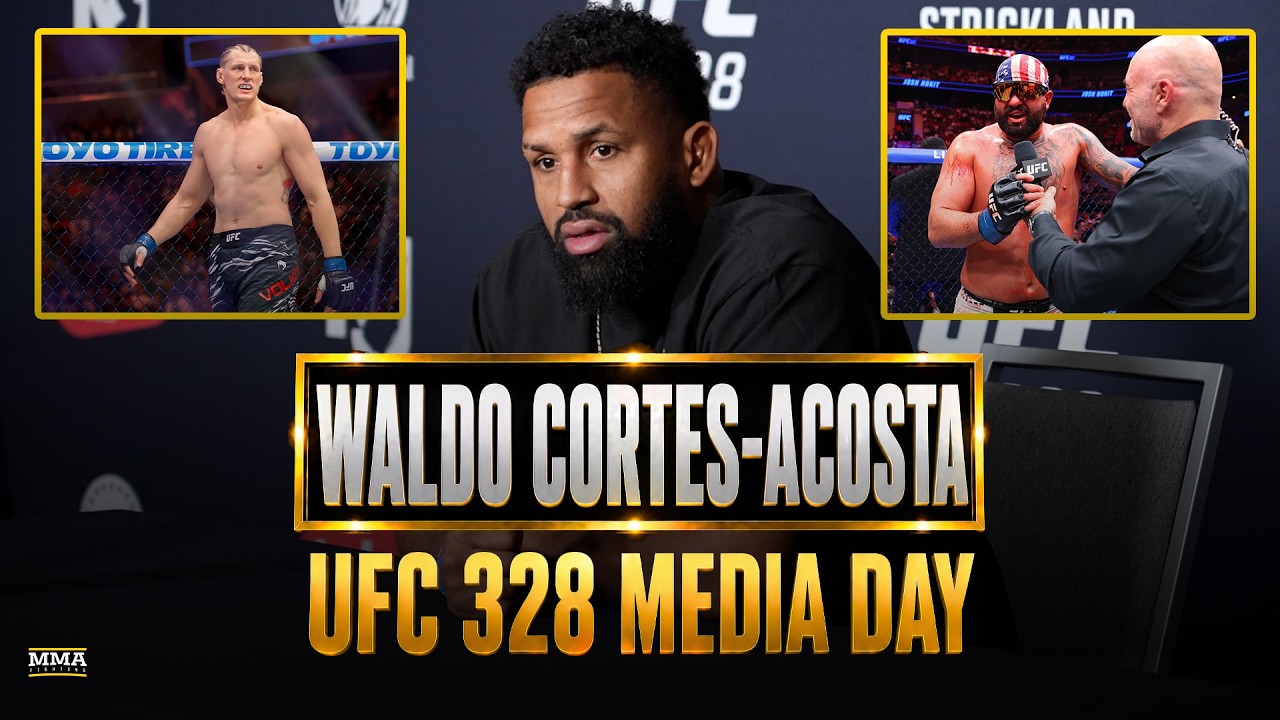 Waldo Cortes-Acosta Says He CONFRONTED Josh Hokit at UFC P.I. | UFC 328 | MMA Fighting