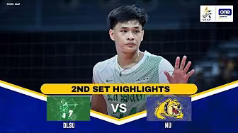 DLSU vs NU | SET 2 HIGHLIGHTS | UAAP SEASON 88 MEN’S VOLLEYBALL | APR 19, 2026