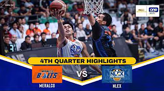 MERALCO vs NLEX | 4TH QUARTER HIGHLIGHTS | PBA SEASON 50 COMMISSIONER’S CUP