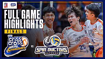SAVOUGE vs. CRISS CROSS | FULL GAME HIGHLIGHTS | 2026 SPIKERS' TURF OPEN CONFERENCE FINALS | APR 19