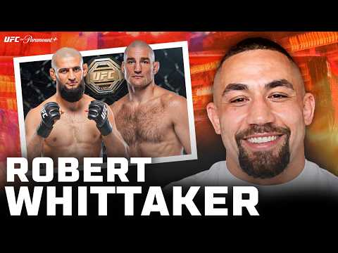 Robert Whittaker analyzes Chimaev vs Strickland, shares INSANE fight details | UFC 328 Preview