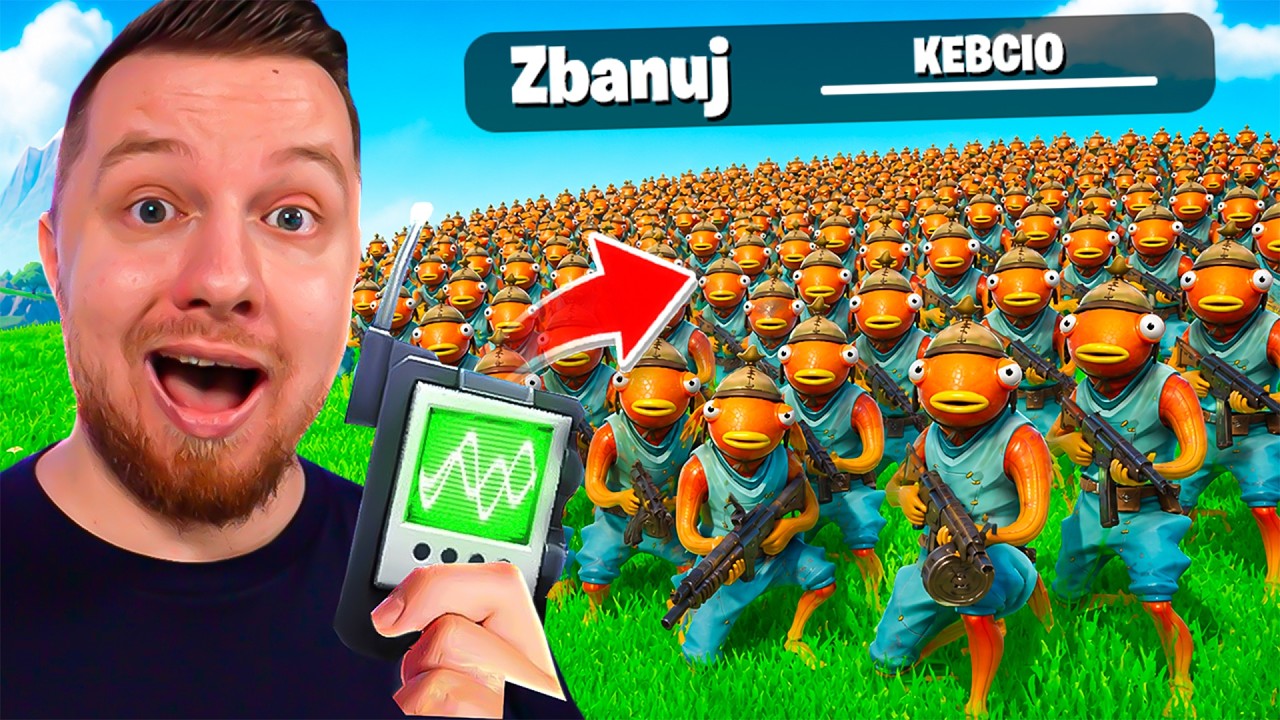 100 WIDZÓW NA ale MAM PANEL ADMINA w Fortnite background