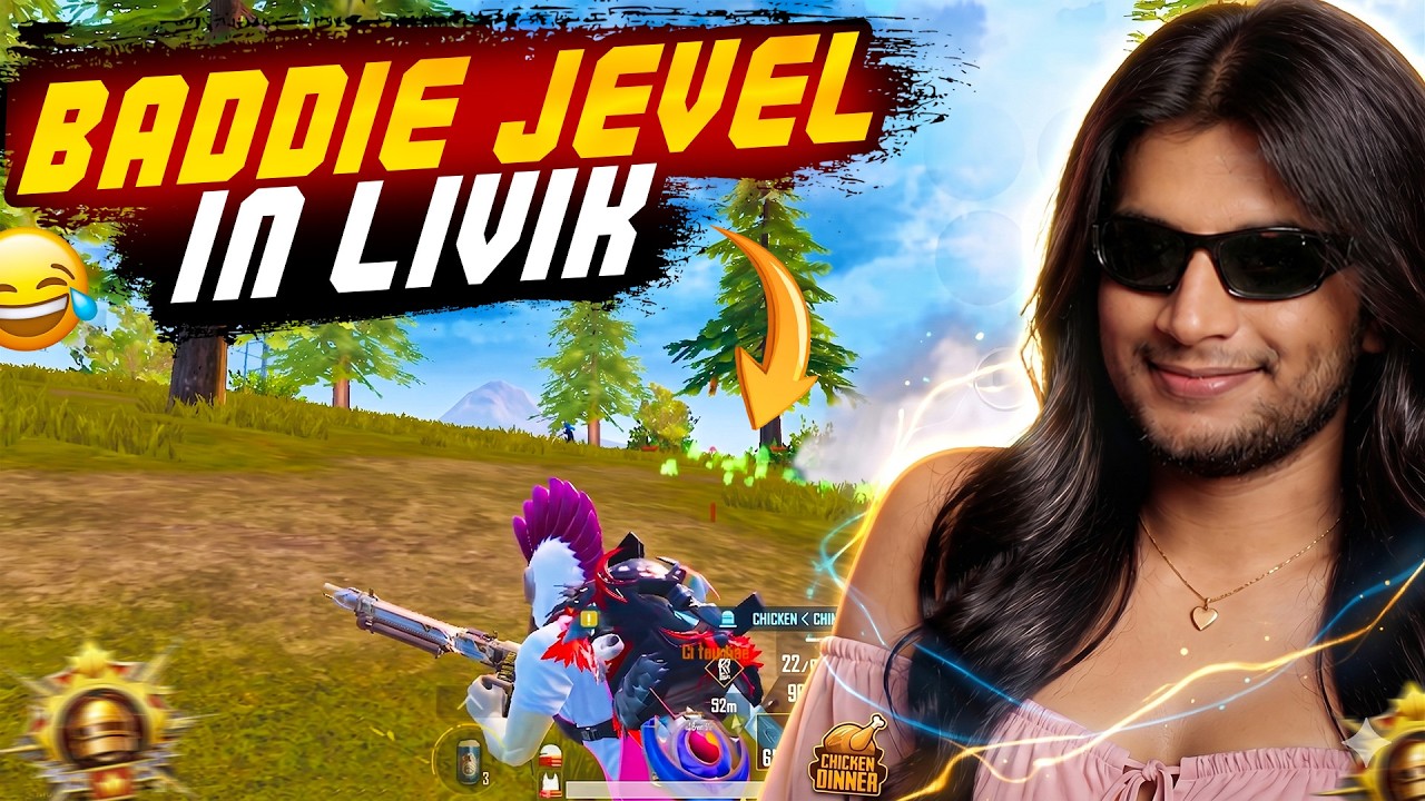 ERANGLE BADDIE JEVEL IN LIVIK π | JEVEL FUNNY COMMENTARY |