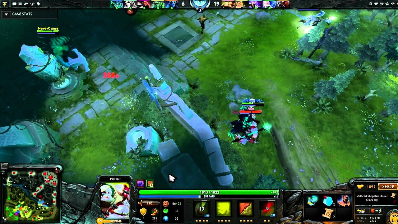 Dota 2 - Pudge Montage background