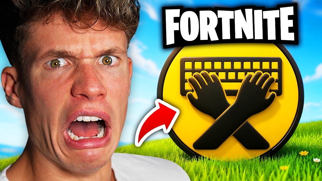 Ich spiele Fortnite mit GETAUSCHTEN Händen