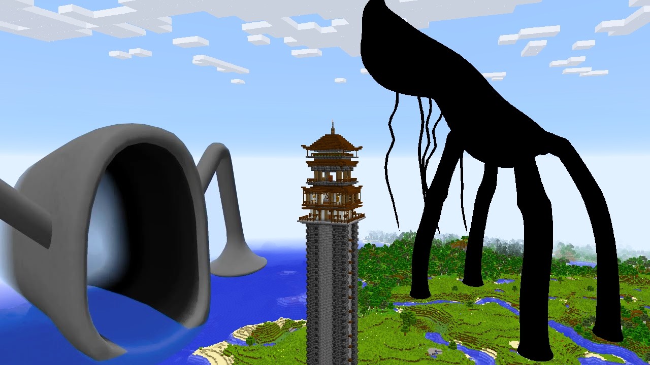 SURVIVING FROM SEA EATER AND DAY 17 in Minecraft Part 2 - Gameplay